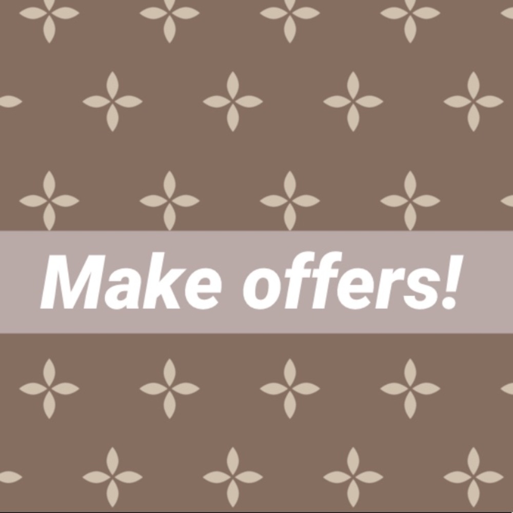 Always make offers!